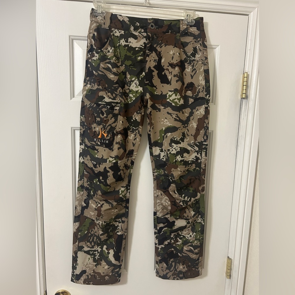 Kryptek Men/Women Camo Hunting Pants - Brown/Green Camouflage